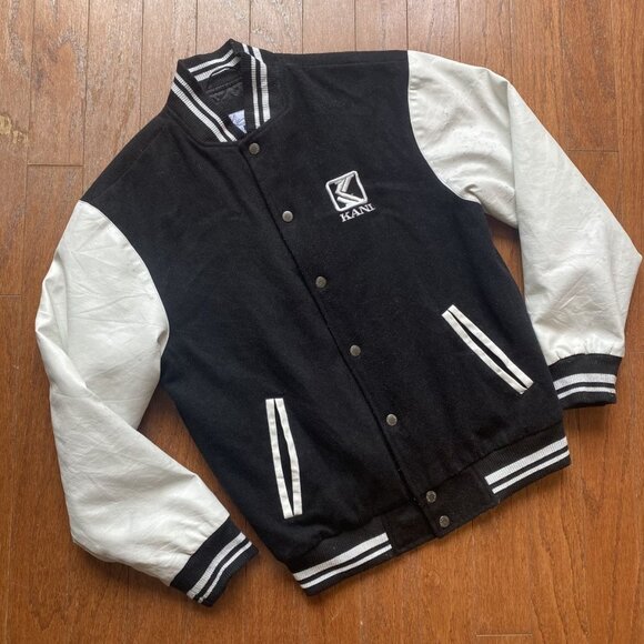 Karl Kani Varsity Bomber Jacket Size Small - Picture 2 of 7